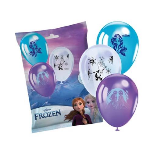 Frozen - 10 globos medianos Frozen II