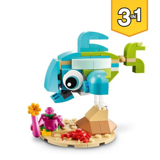 LEGO Creator - Delfín y Tortuga 3 en 1 - 31128