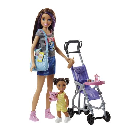Barbie - Playset Canguro de Bebés (varios modelos)