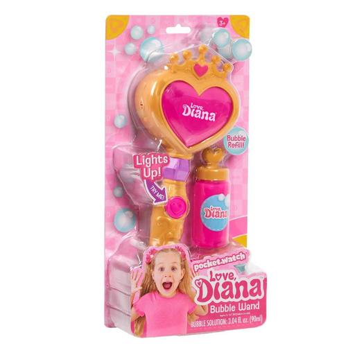 Love Diana - Varita de burbujas con luz