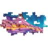 Clementoni - Puzzle panorámico de 1000 piezas, Noche colorida en las Islas Lofoten ㅤ