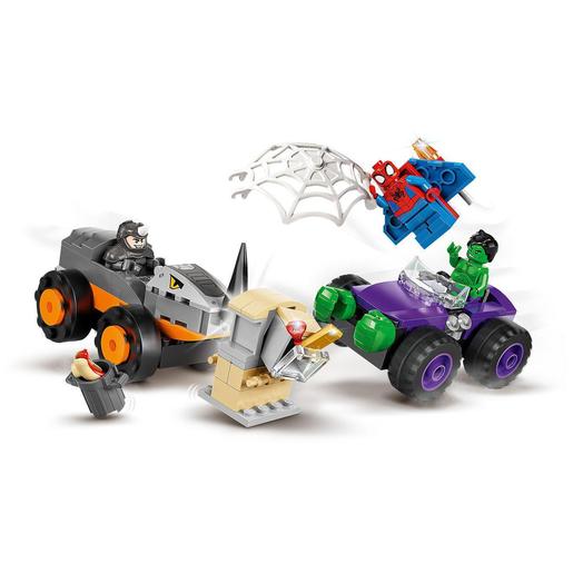 LEGO Marvel - Camiones de combate de Hulk y Rino - 10782