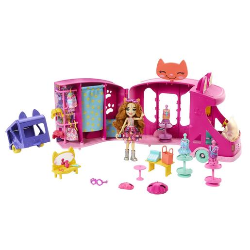 Mattel - Enchantimals - Camión de moda Enchantimals muñeca ㅤ
