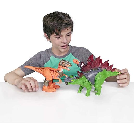 OTROS - Dinosaurio Stegosaurus con Lanzador, Movimiento, Luces y Sonidos ㅤ