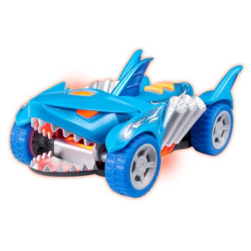 Motor & Co - Mini coche Monster Tiburón 17 cm