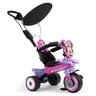 Injusa - Minnie Mouse - Triciclo evolutivo deportivo Baby Minnie con parasol y mango parental ㅤ