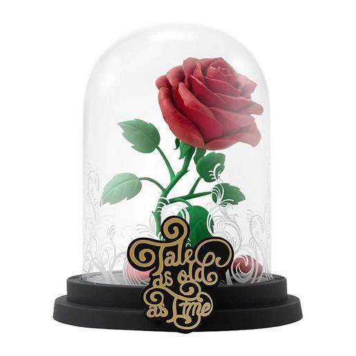 Disney - La Bella y la Bestia - Figura decorativa Rosa Encantada estilo Disney 15 cm ㅤ