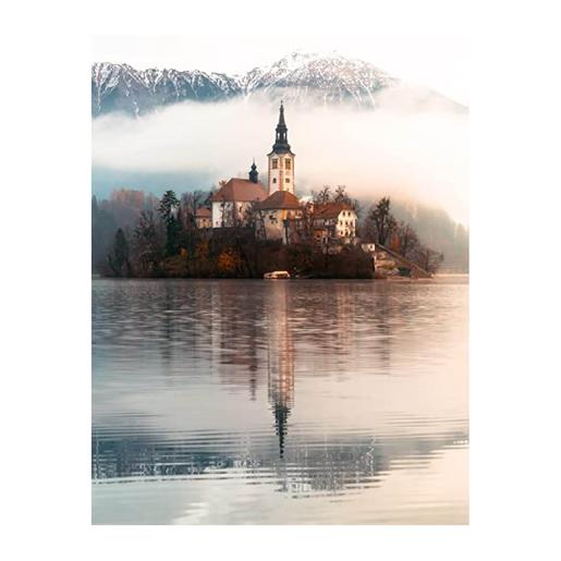 Ravensburger - Isla de Bled, Slovenia - Puzzle 1500 piezas
