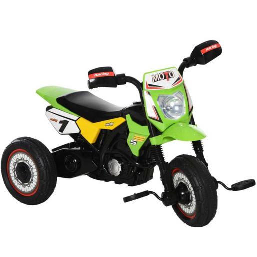 Homcom - Triciclo Moto de Montaña Infantil Verde HomCom
