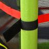 Homcom - Trampolim Verde com rede de segurança de 160 cm