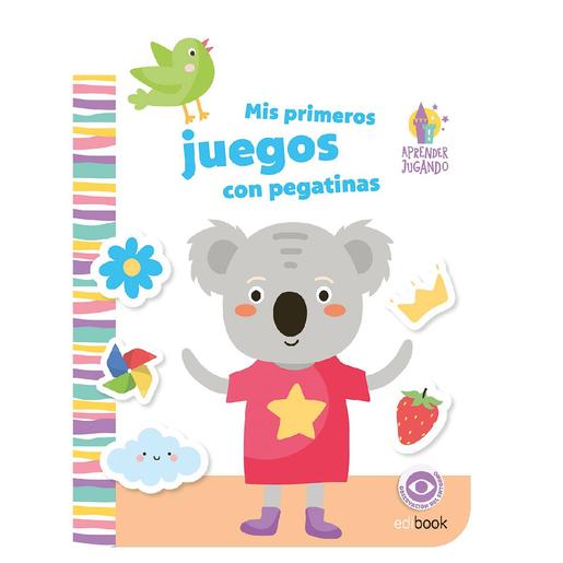 Aprender Jugando - Libro Mis Primeros Juegos con Pegatinas - Koala