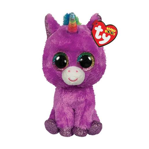 Beanie Boos - Rosette el Unicornio Púrpura - Peluche 15 cm