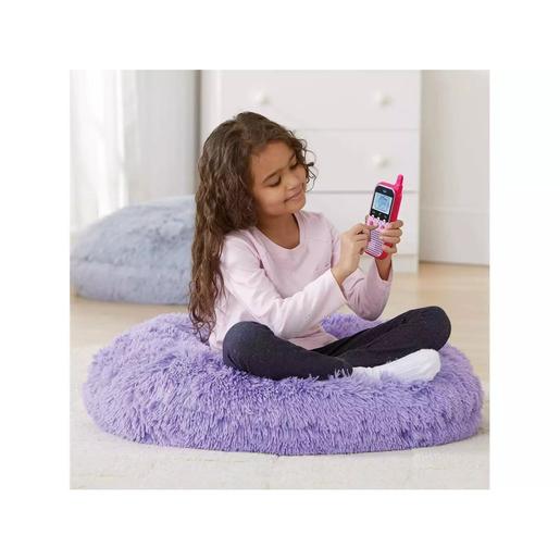 Vtech - KidiTalkie 6 en 1, Walkie-Talkie para niños, color rosa, conexión segura ㅤ