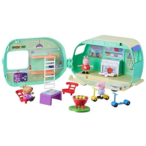 Hasbro - Peppa Pig - Caravana de Aventuras Infantil ㅤ
