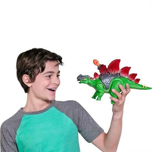 OTROS - Dinosaurio Stegosaurus con Lanzador, Movimiento, Luces y Sonidos ㅤ