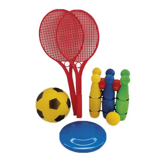 Sun and Sport - Conjunto multi-actividades deportivas - 4 juegos ㅤ