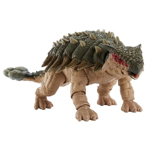 Mattel - Jurassic World - Figura coleccionable dinosaurio Ankylosaurus auténtica ㅤ