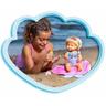 Famosa - Muñeco bebé sirena con cola de tela y accesorios acuáticos