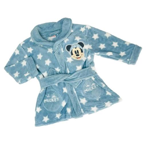 Mickey Mouse - Bata color azul 18 meses