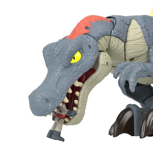 Imaginext - Jurassic World - Dinosaurio de juguete grande con luces, figura para niños ㅤ