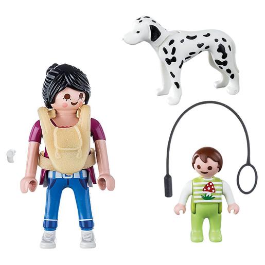Playmobil - Mamá con Bebé y Perro - 70154