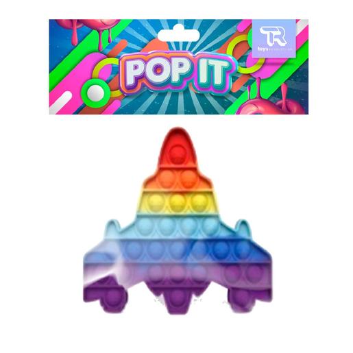 Pop it Cohete rainbow