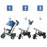 Homcom - Triciclo para 3 en 1 Niños Azul HomCom