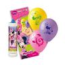 Minnie Mouse - Kit 10 globos con bomba