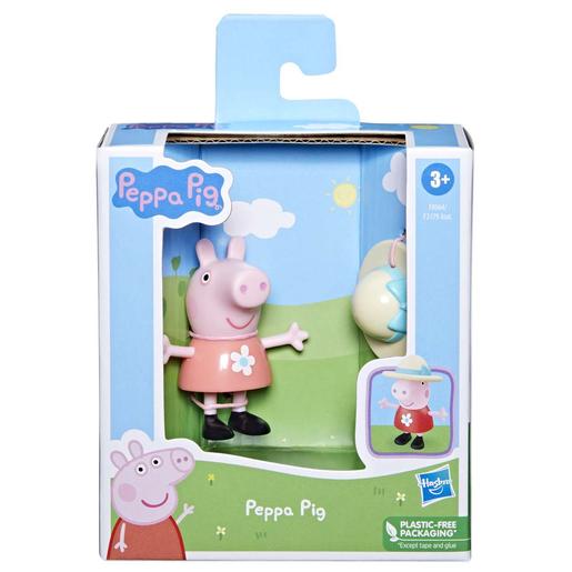 Peppa Pig - Figura de Peppa con sombrero