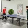 Homcom - Mesa de ping pong plegable con red