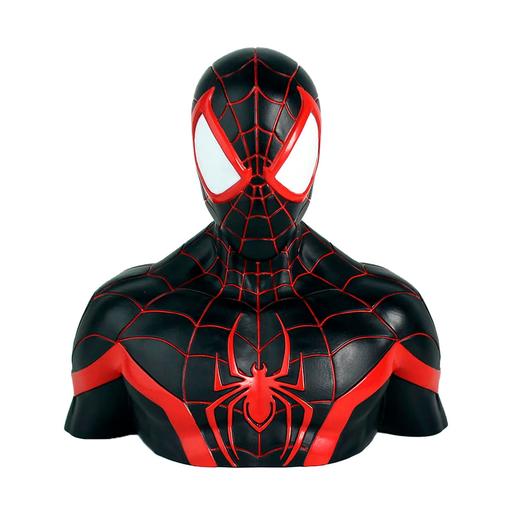 Spider-man - Hucha Busto Spider-man Miles Morales 25 cm
