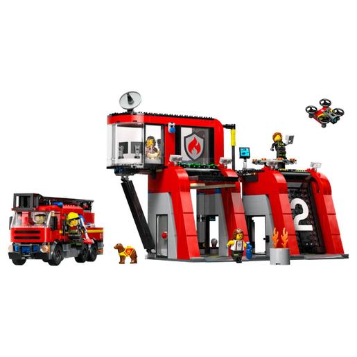 LEGO City - Parque de Bomberos con Camión de Bomberos - 60414