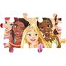 Clementoni - Princesas Disney - Puzzle infantil 24 maxi piezas grandes Princesas Disney multicolor ㅤ