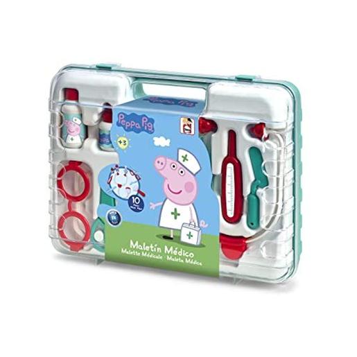 Chicos - Peppa Pig - Maletín médico de juguete para actividades de imitación portátil ㅤ