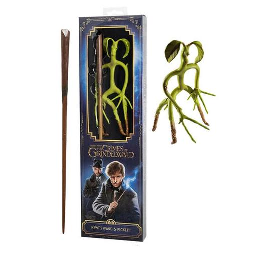 Harry Potter - Varita de Newt Scamander con Picket 34 cm