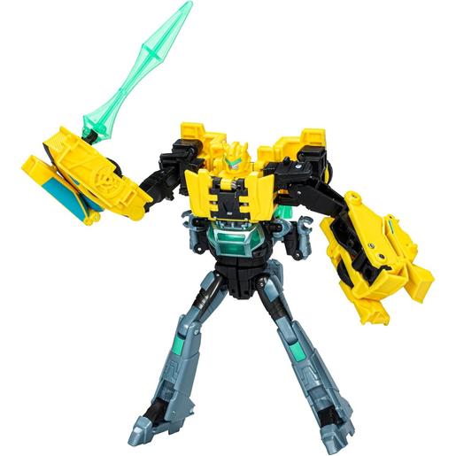 Hasbro - Transformers - EarthSpark Bumblebee y Malto Cyber ㅤ