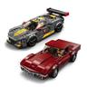 LEGO Speed Champions - Deportivo Chevrolet Corvette C8.R y Chevrolet Corvette de 1968 - 76903