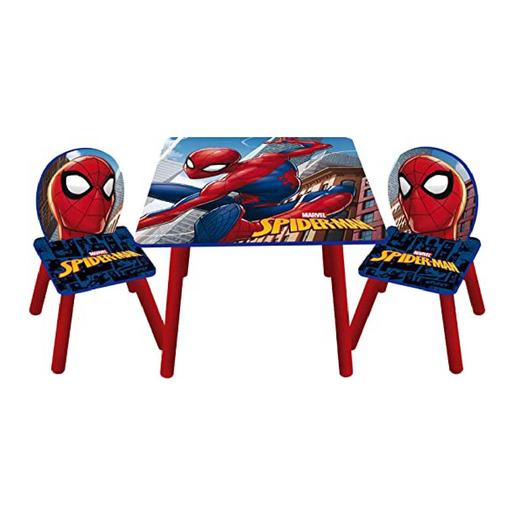 Spider-Man - Mesa y dos sillas