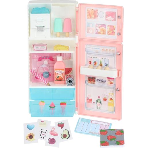 Cefa Toys - Mini frigorífico de juguete real ㅤ
