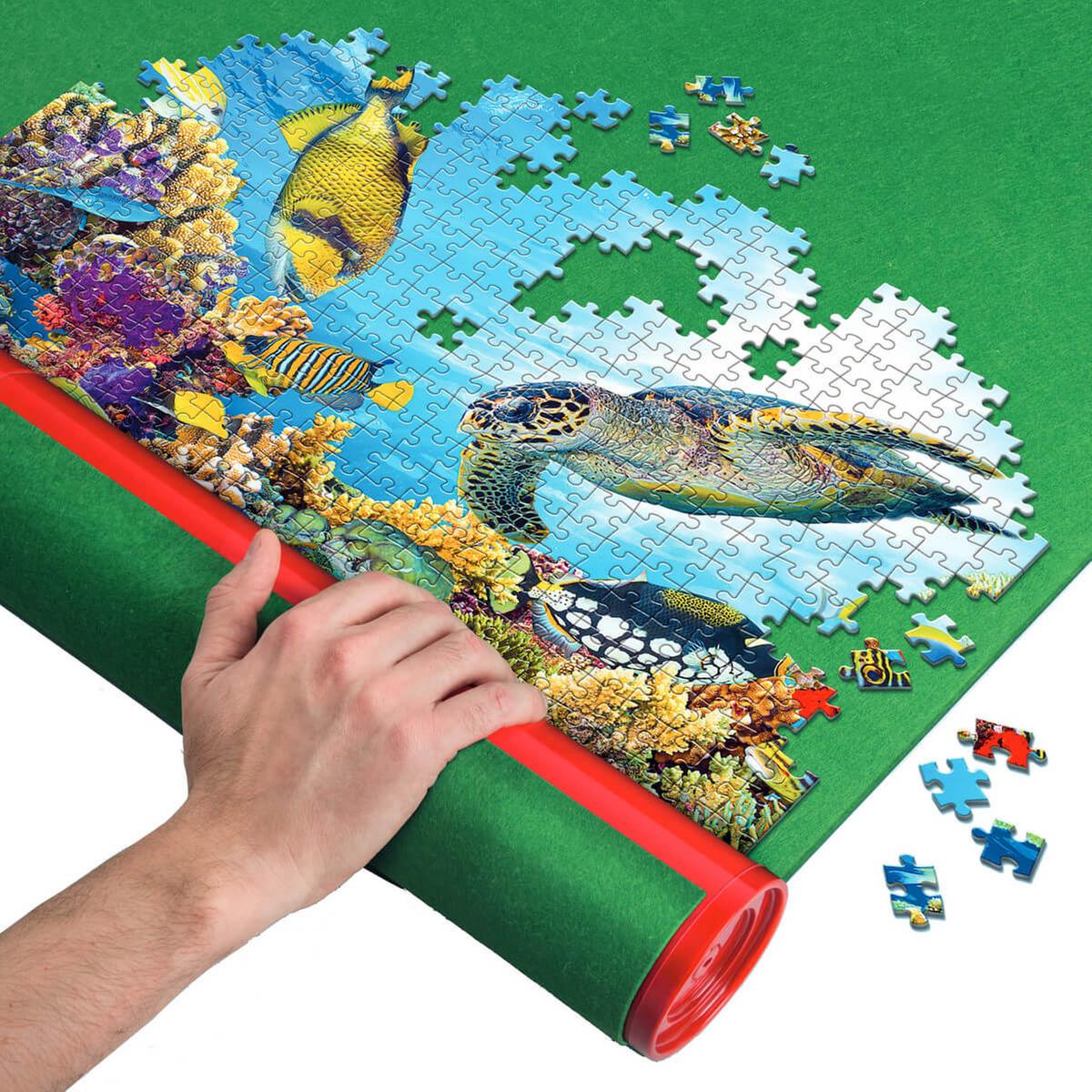 Tapete Puzzle, Tapete para Enrollar Puzzles 2000 1500 1000 Piezas,  Accesorios para Guardar Los Puzzles, Jigsaw Puzzle Mat Roll up.