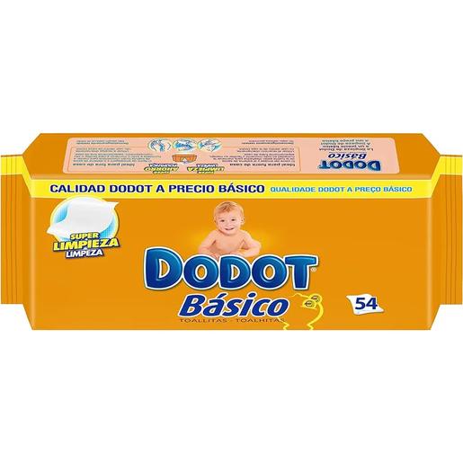 Dodot - Toallitas húmedas recambio pack de 54 unidades ㅤ