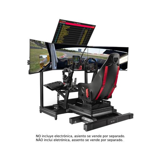 Next Level Racing Cockpit Aluminium Simulator para sillón Gaming Wheel Plate Edition