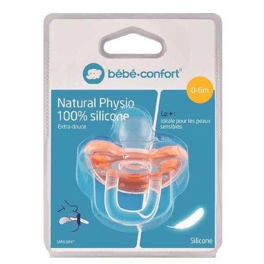 Bébé Confort - Chupete Physio 100% silicona 0 a 6 meses (varios colores)