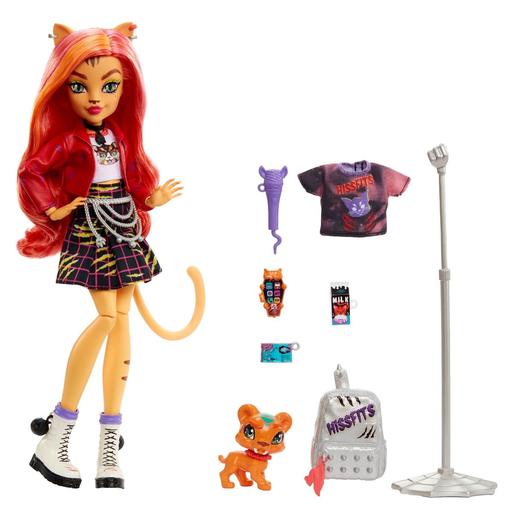 Mattel - Monster High - Muñeca Toralei con Mascota ㅤ
