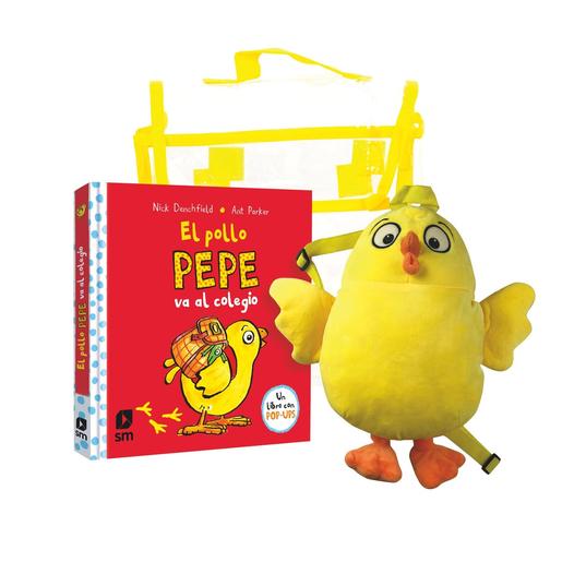 Pack de aventuras en el colegio con El pollo Pepe y sus amigos