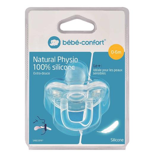 Bébé Confort - Chupete Physio 100% silicona 0 a 6 meses (varios colores)