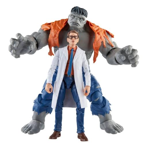 Marvel - Hulk gris y el Dr. Bruce Banner