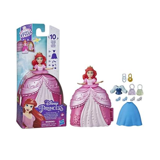Princesas Disney - Muñeca Ariel Sorpresa con Estilo