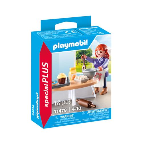 Playmobil - Figura Pastelero con Accesorios ㅤ