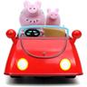 Simba - Peppa Pig - Coche infantil con control por infrarrojos y figuras incluidas ㅤ